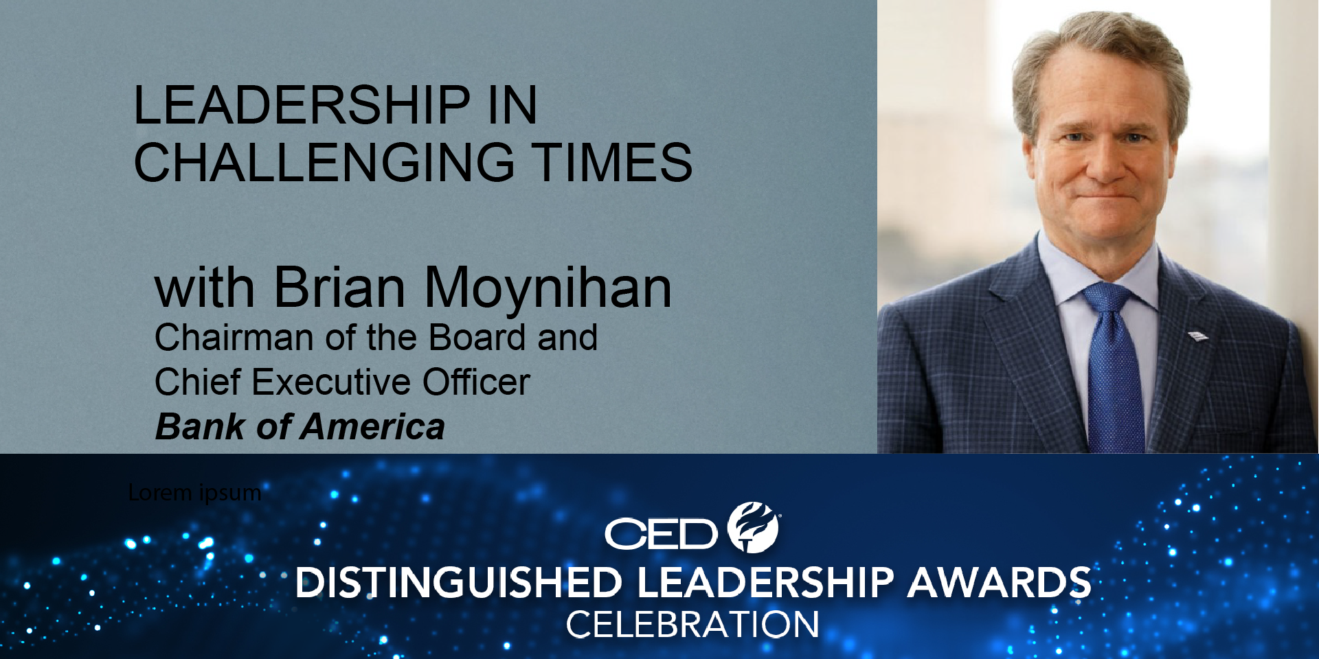 Policy Watch Special: Leadership in Challenging Times with Brian Moynihan